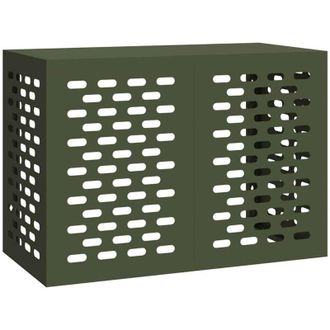vidaXL Funda Para Aire Acondicionado Verde Oliva 100 X 50 X 70 Cm Vidaxl