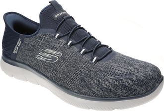 Skechers Mens Summits Key Pace Hands Free Slip-in Loafer, Navy, 10.5 UK Wide