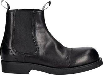 Maison Margiela Chelsea Biker Boots - Heren - Chelseaboots - Zwart - 45 EU - Leer - Schoenen