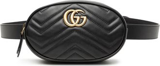 Gucci Pre-owned Gucci GG Marmont Matelasse Leather Belt Bag Ladies 476434 525040