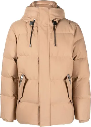 Mackage Graydon padded down jacket - men - Nylon/Polyester/Nylon/Polyester/Duck Feathers - 40 - Neutrals