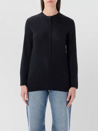 Isabel Marant lucy serafino long sleeve round neck top