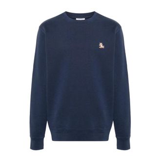 Maison Kitsuné Hombre, Sudaderas, Azul, Talla: M