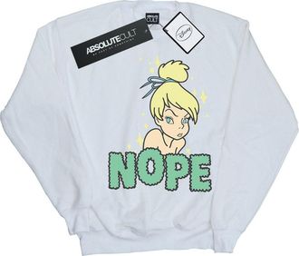 Disney Heren Tinker Bell Nope Sweatshirt (Wit)