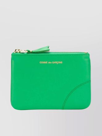 Comme Des Gar&ccedil;ons leather zip-around wallet