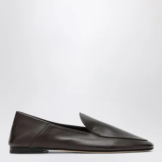 Dear Frances Mocassino Gio slip-on in nappa espresso