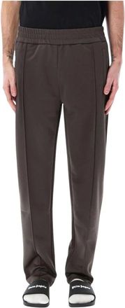 Palm Angels Broeken, Heren, Bruin, M, Klassieke Track Pants