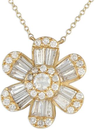 Luxury Bazaar Collana in oro giallo 14 carati con diamanti