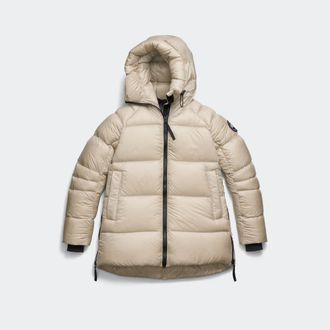 Canada Goose Cypress Puffer Black Disc (Women, Limestone, L)