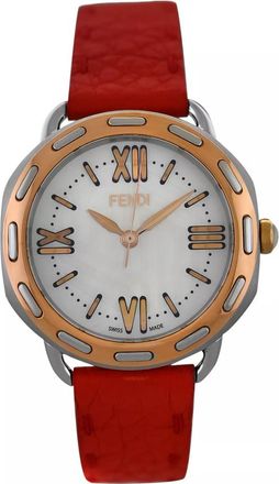 Fendi Selleria Quartz White Dial Ladies Watch F8302345H0