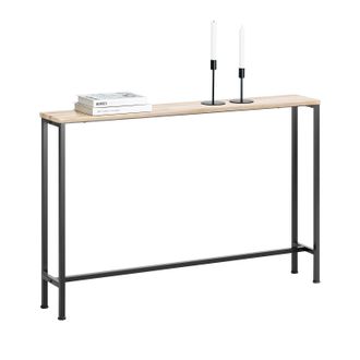 SoBuy Mesa De Entrada Recibidor Mesa De Consola 120 X 20 X 80 Cm Fsb19-xl-z Sobuy Es