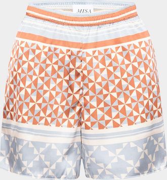 Misa Elam Satin Shorts