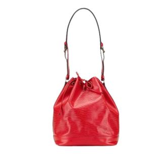 Louis Vuitton Pre-owned Bucket Bags, female, Red, Size: ONE SIZE Pre-owned Bucket Bag
