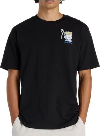 New Balance Fish and Chips T-Shirt Asia Sizing Black MT61I5BMBK