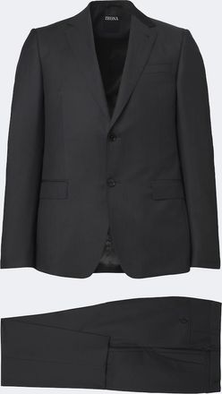 Ermenegildo Zegna Traje de lana y mohair