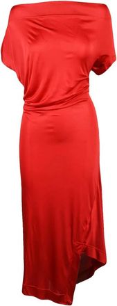 Vivienne Westwood Kleedjes, Dames, Rood, S, Utah Jurk