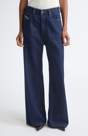 Diesel 1996 D-Sire Wide Leg Jeans in Denim at Nordstrom, Size 32