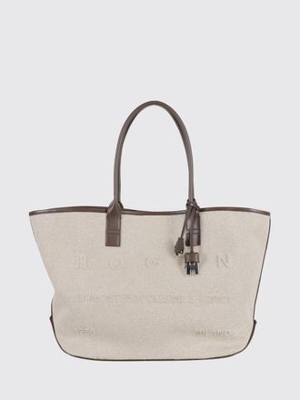 Hogan Borsa Address Hogan in canvas di cotone