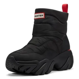 Hunter Debra Snow Boots Womens Black Waterproof Round Toe Ankle ZOGG3730