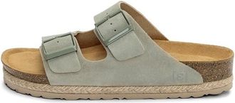 Espadrij Ami Velour Sandalen f&uuml;r Damen | beige