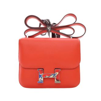 Herm&egrave;s Pre-owned Hermes Mini Swift Marble Constance 18 Crossbody Ladies EJLHE1J36GVEB4DE