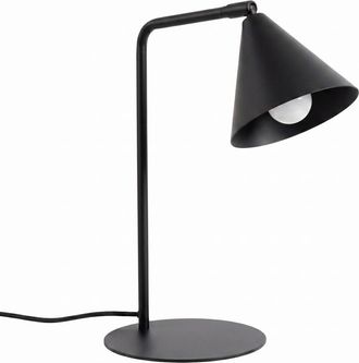 Sollux Lighting L&aacute;mpara de escritorio negro acero alt. 35 cm