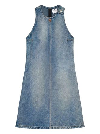 Courr&egrave;ges Heritage Denim A-line Dress