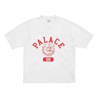 Palace Bulldog Mesh Jersey White P30ES218