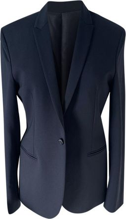 Armani Navy Blue Single Breasted Blazer Size S
