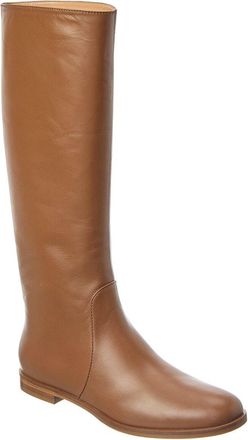 Sergio Rossi Chevallier Leather Knee-High Boot