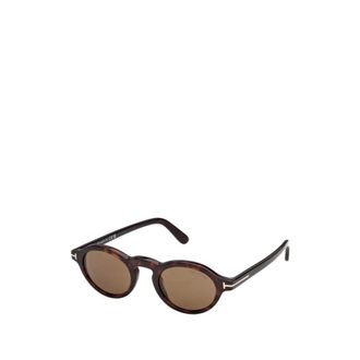 Tom Ford Sunglasses, male, Brown, Size: 48 MM Aristotele-02 Sunglasses