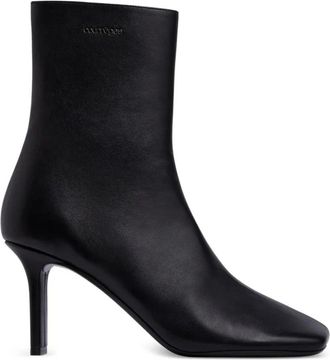 Courr&egrave;ges Hoge laarzen met hak - Dames - Laarzen met Hak - Zwart - 39 EU - Schoenen