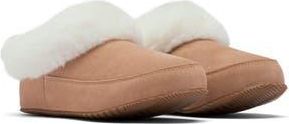 Sorel Go Coffee Run Faux Fur Slipper in Tawny Buff Natural at Nordstrom Rack, Size 10