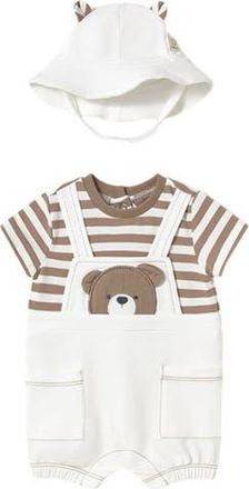 MAYORAL Knit Bunny Outfit Set in Brown at Nordstrom, Size 12M