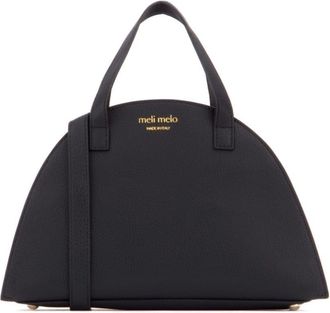 Meli Melo logo-print tote bag - women - Calf Leather - OS - Black