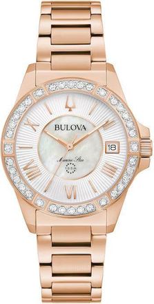 Bulova Womens Marine Star 32mm Quartz Watch