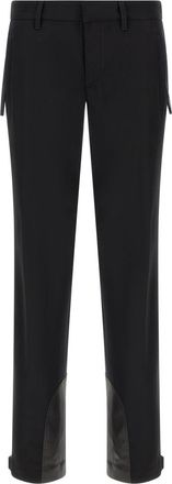 Dsquared2 Black Tapered Mid Rise Jeans
