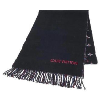 Louis Vuitton Pre-owned Stole - Dames - Pre-owned - Zwart - Maat: ONE Size Kasjmier