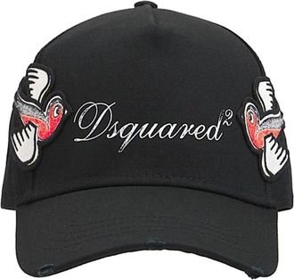 Dsquared2 Caps, male, Black, Size: ONE SIZE Cappello