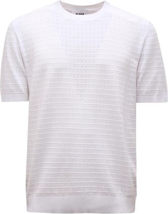 Alpha Studio Au-1150C 1000 T-shirt Traforata - Heren - T-shirts - Wit - XL - Katoen - Tops