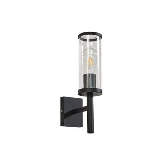 Lucande Lucande - L&aacute;mpara De Pared Exterior zanta En Negro Aluminio