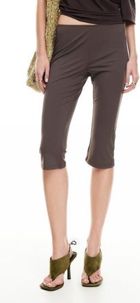 Lioness Ranger Low Rise Capri Pants in Chocolate at Nordstrom, Size X-Large