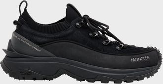 Moncler Trailgrip Lite 3 Nubuck and Suede Sneakers
