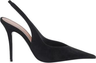Amina Muaddi Mujer, Zapatos, Negro, Talla: 39 1/2 EU