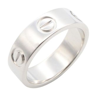Cartier White Gold White Gold (18K) Band Ring (Pre-Owned)