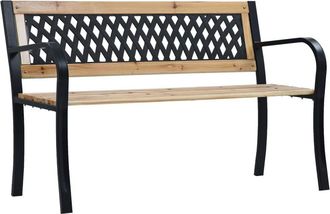 vidaXL Vidaxl - Banco De Jard&iacute;n De Madera 120 Cm