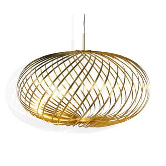 TOM DIXON Spring Pendelleuchte, medium / Messing