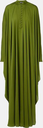 Tom Ford Draped silk georgette kaftan