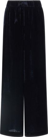 PESERICO Velvet Pantaloni Blu-Donna