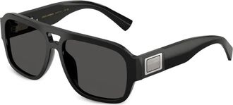 Dolce & Gabbana Eyewear Occhiali da sole squadrati - Nero